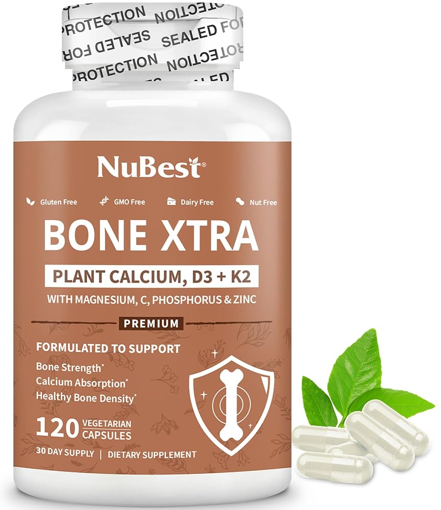 NuBest Bone Xtra Vegan Bone Strength Formula - 360 Capsules - image 2