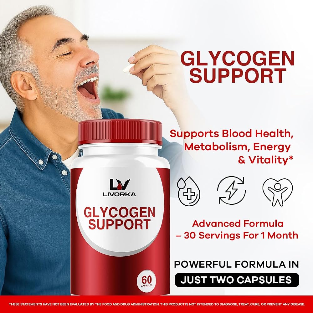 Pharmagetics Glycogen Support Capsules - 180 Capsules (3 Pack) - image 2