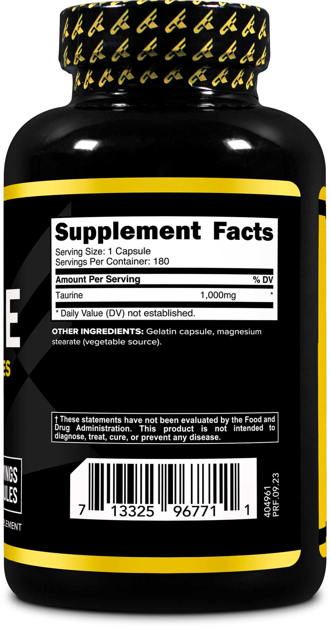 Primaforce Taurine 1000mg - 180 Capsules - image 3