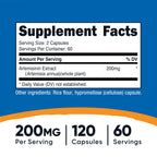 Nutricost Artemisinin 200mg - 120 Vegetarian Capsules - image 2