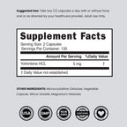 DORADO NUTRITION Yohimbine HCL 5mg - 270 Capsules - image 7