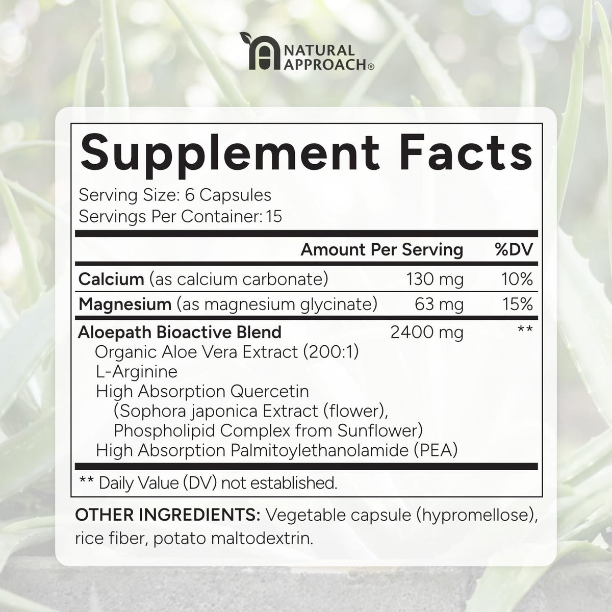 ALOEPATH Bladder Support Supplement with Aloe Vera - 90 Capsules - image 4