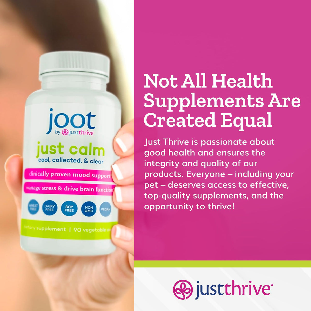 Just Thrive - Just Calm - Cortisol Manager - Calming