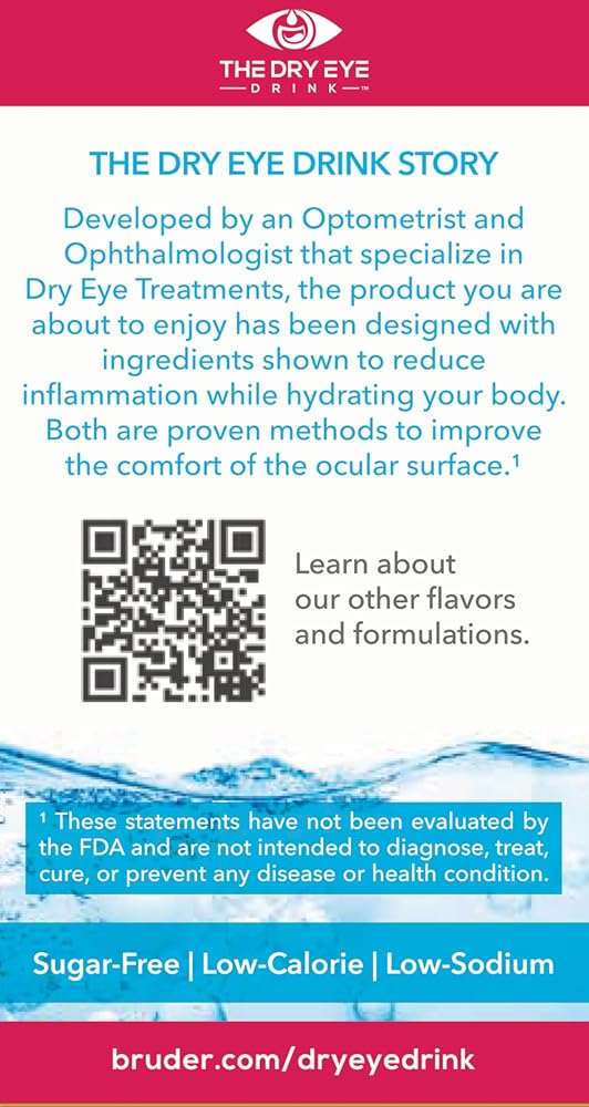 The Dry Eye Drink Mixed Berry Electrolyte Powder - 20 Packets - image 4
