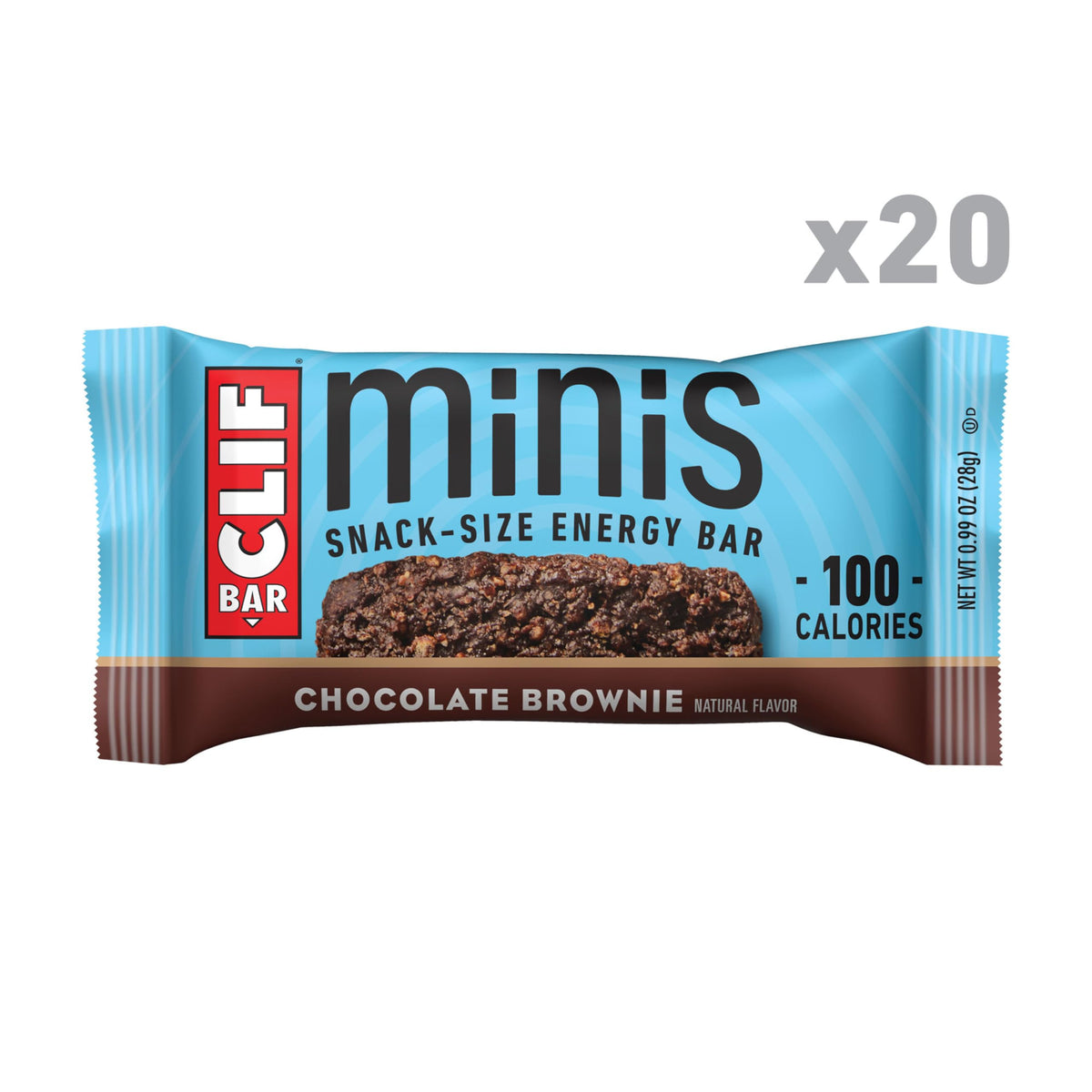 CLIF BAR Minis Snack-Size Energy Bars, Chocolate Chip