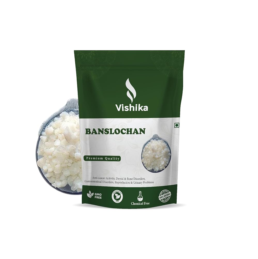 VISHIKA Vanshlochan Bamboo Silica Powder - 100g