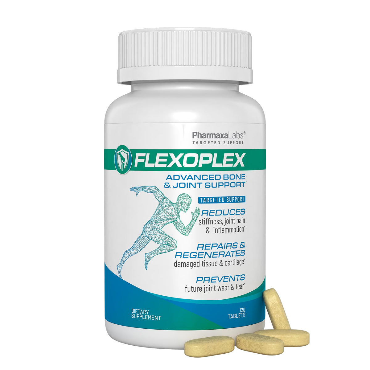 FLEXOPLEX Bone & Joint Support Supplement - 120 Tablets
