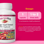 Natural Factors Grape Seed Extract 100 mg - 60 Vegetarian Capsules - image 3