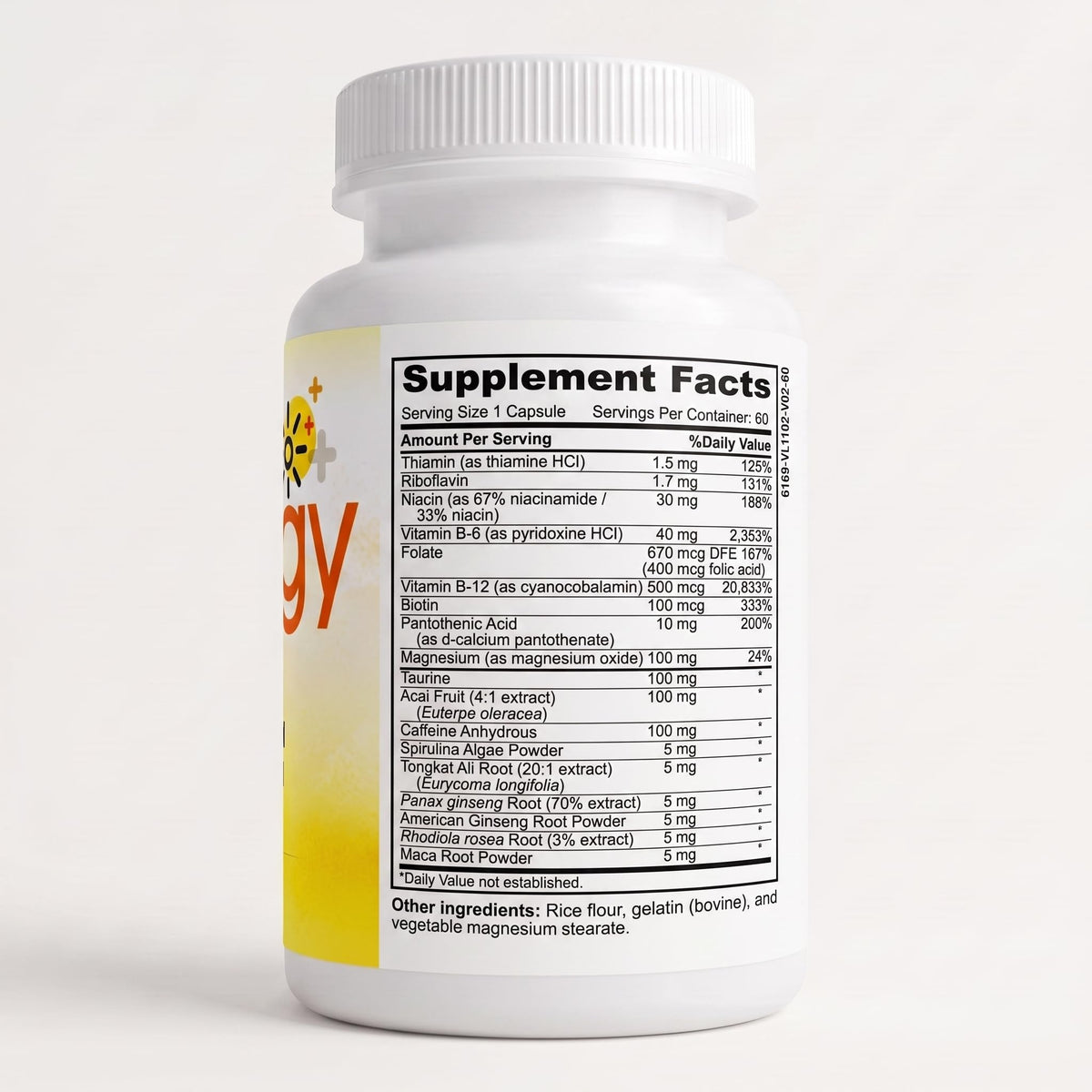 Instant Brands Energy Complete 18-in-1 Vegan Energy Supplement - 60 Capsules - image 2