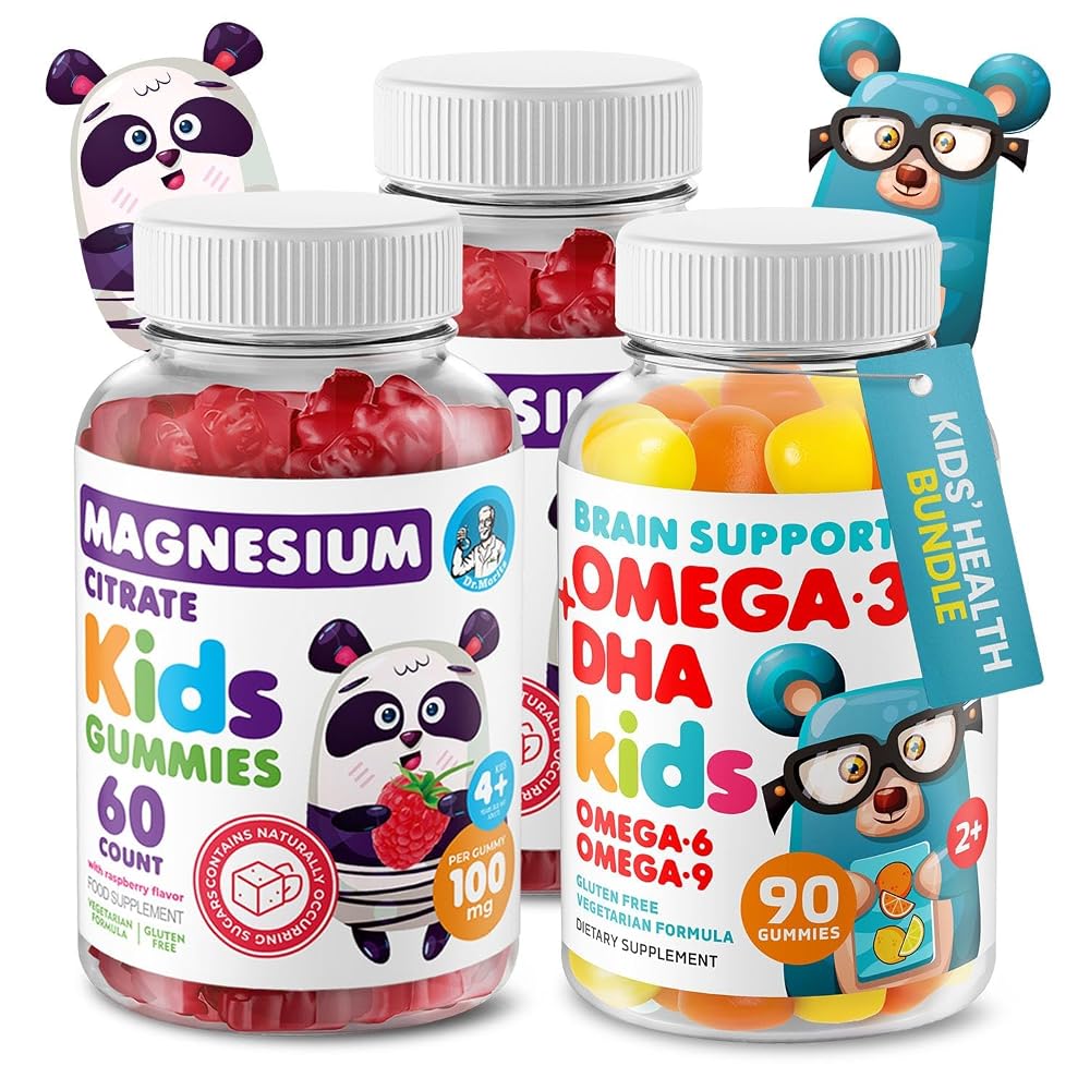 DR. MORITZ Sugar-Free Calm Magnesium Gummies for Kids and Adults
