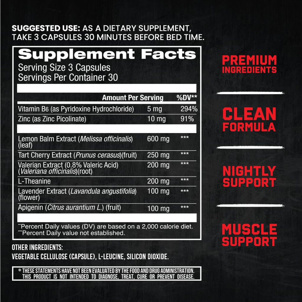 Jocko Fuel Good Night 2.0 Sleep Aid Supplement - 90 Capsules - image 8