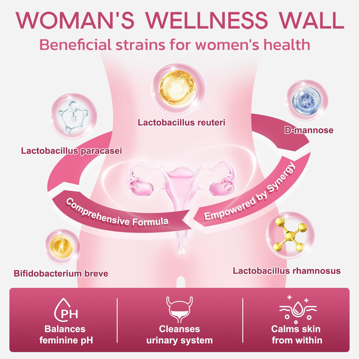 NATURE TARGET Women's Probiotic + Prebiotic Powder - 30 Servings - image 3
