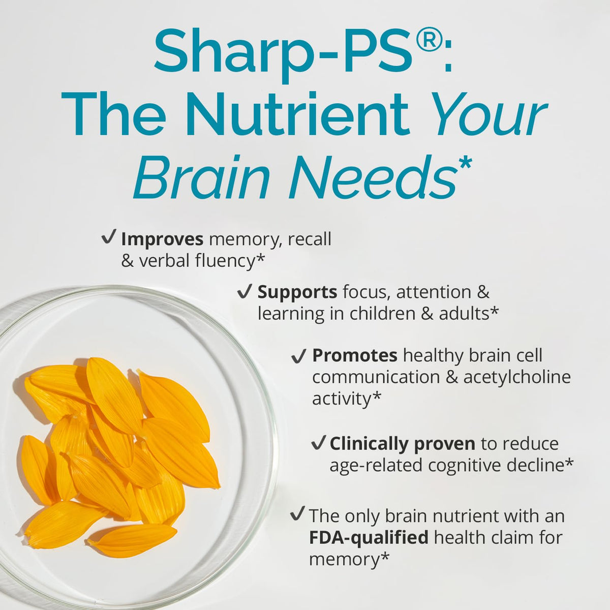BrainMD Dr Amen NeuroPS Memory Support - 30 Capsules - image 3