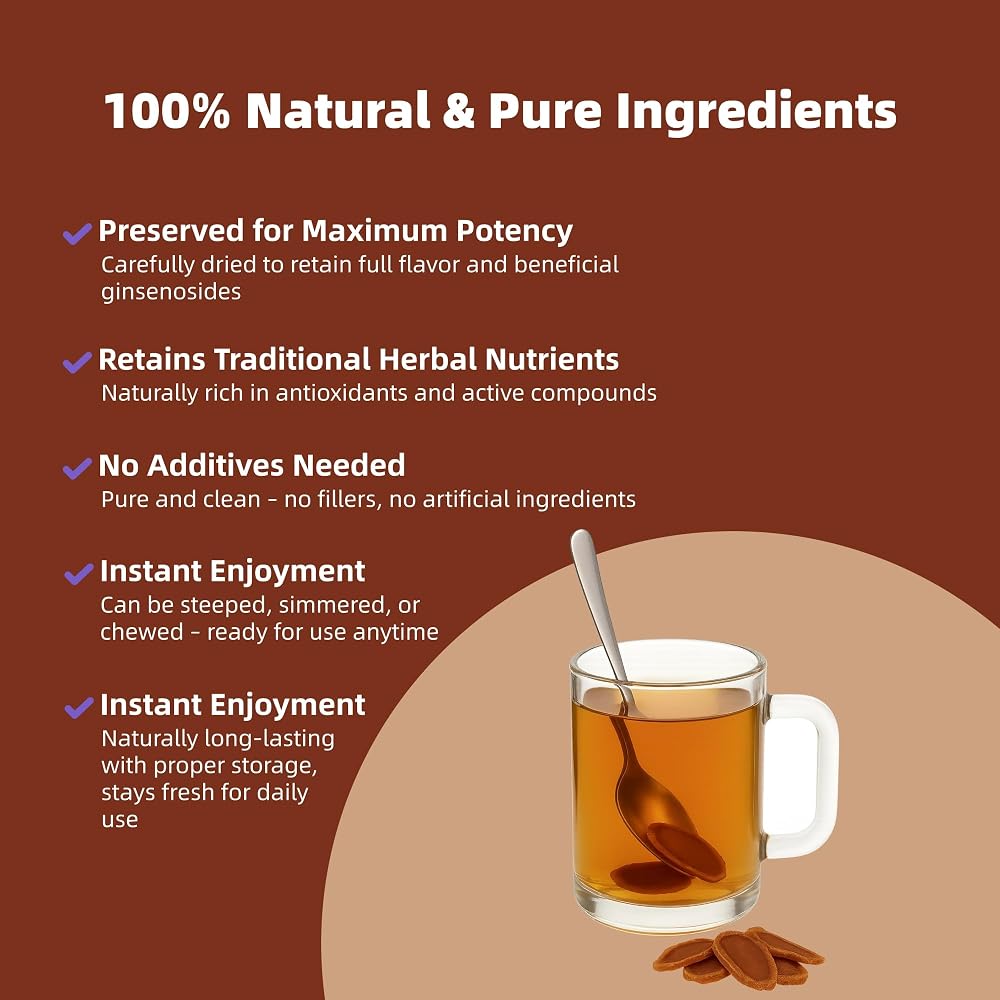 EAST NATURHUS 8-Year Red Ginseng Slices - 3 oz - image 5