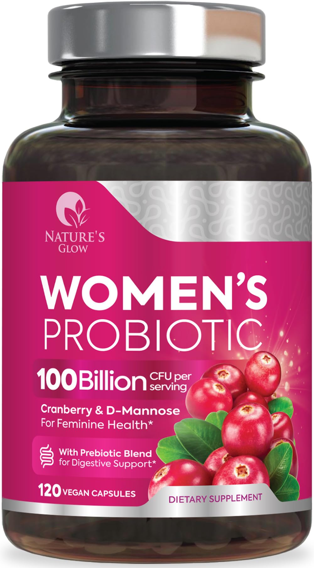 Nature's Glow Probiotics for Women - 100 Billion CFU - Advanced PH
