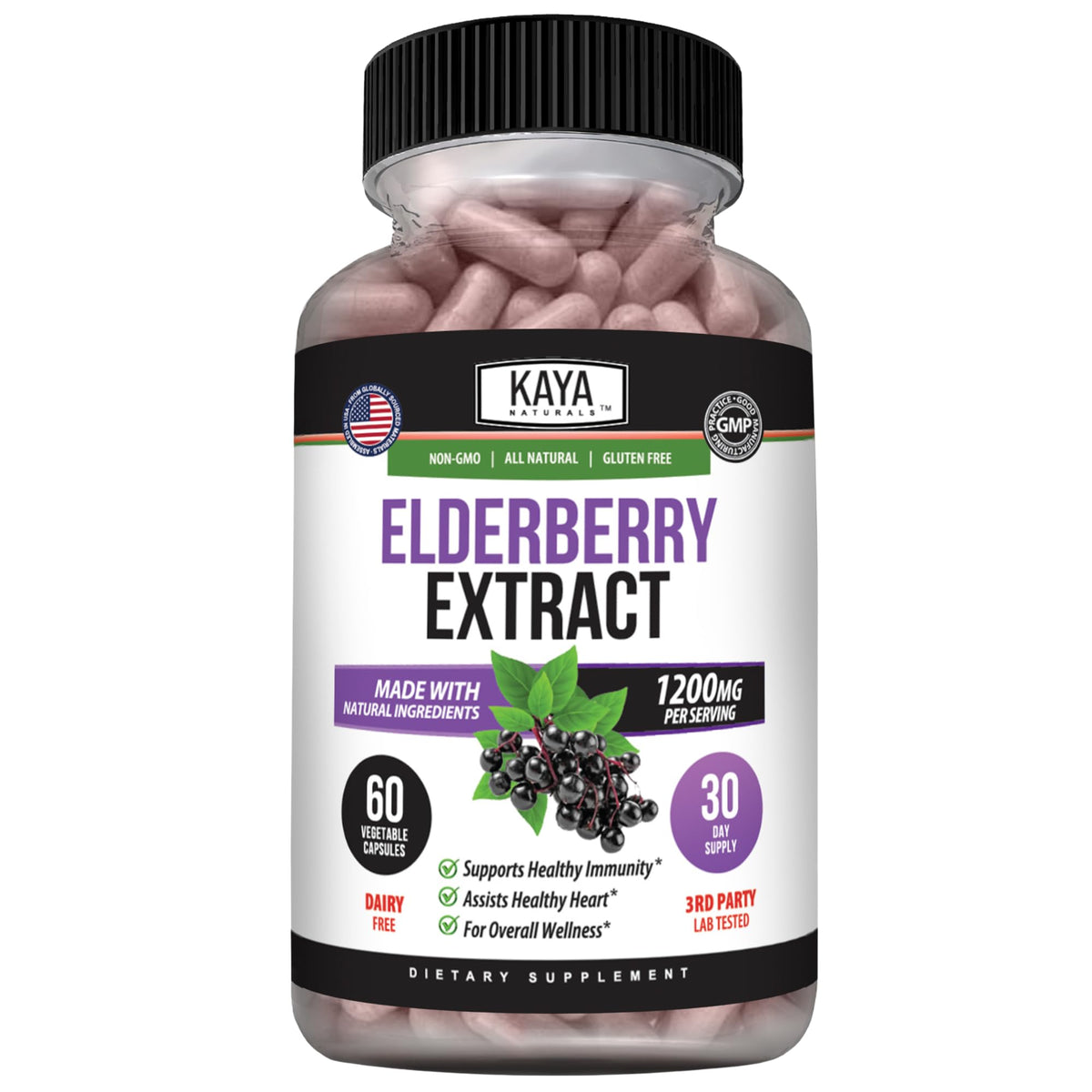Kaya Naturals Elderberry Immune Support