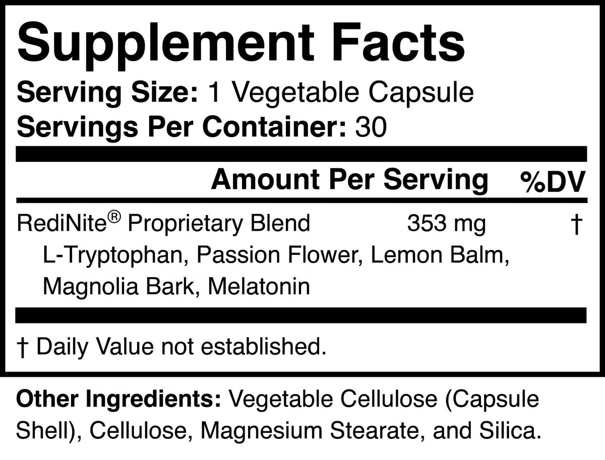 RediNite Natural Sleep Aid Supplement for Restful Nights - image 3