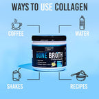 Intentionally Bare Bone Broth Protein Powder Vanilla - 16.5oz - image 5