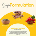 Skin Maxx Organic Castor Oil, Rosehip Oil & Black Seed Oil Face Oil - 2 Fl Oz - image 5