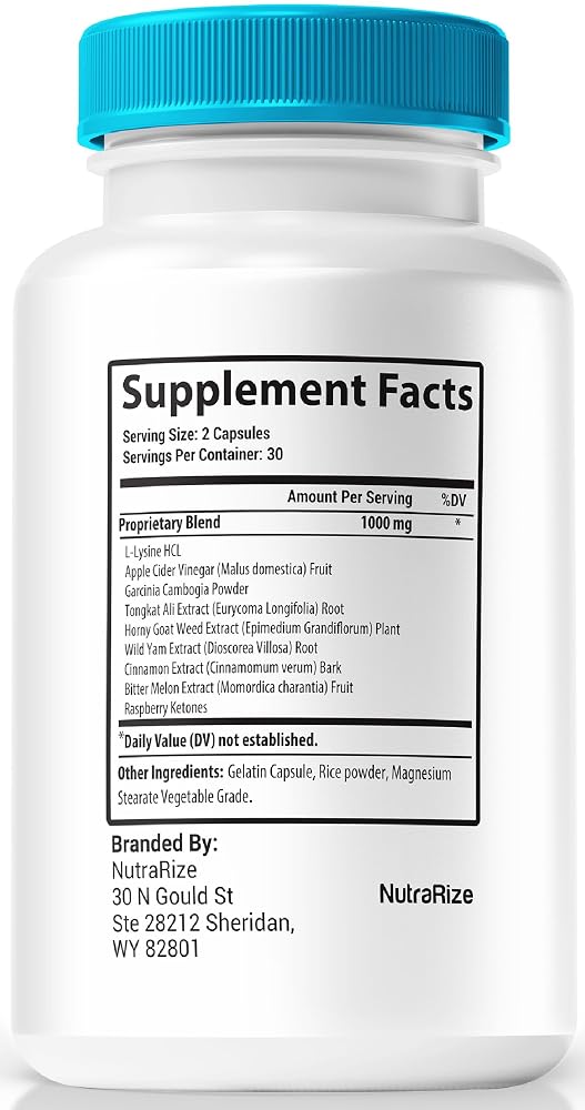 NutraRize Rejuvenateur Capsules Natural Formula - 60 Capsules - image 2