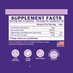 ETANATURE Sleep Supplement with Melatonin & Magnesium - 30 Capsules - image 6