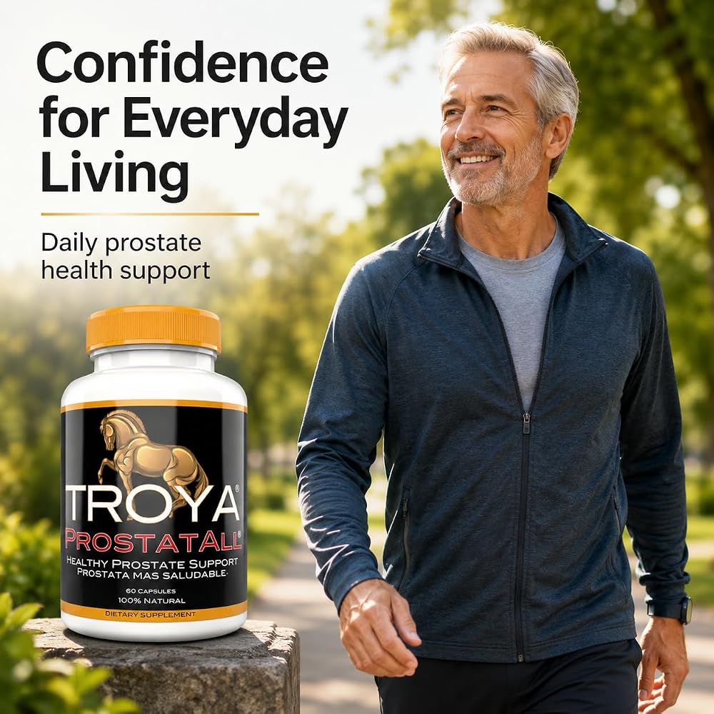 PROSTATALL Troya Prostate Supplement - 60 Capsules - image 2