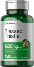 Horbäach Blessed Thistle Capsules - 150 Count