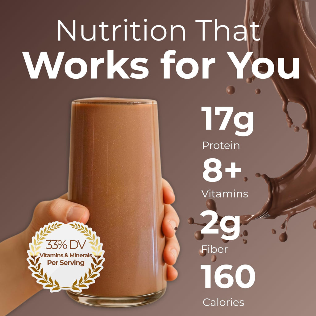 HMR 800 Meal Replacement Shake Mix, 17g Protein, 18 Servings
