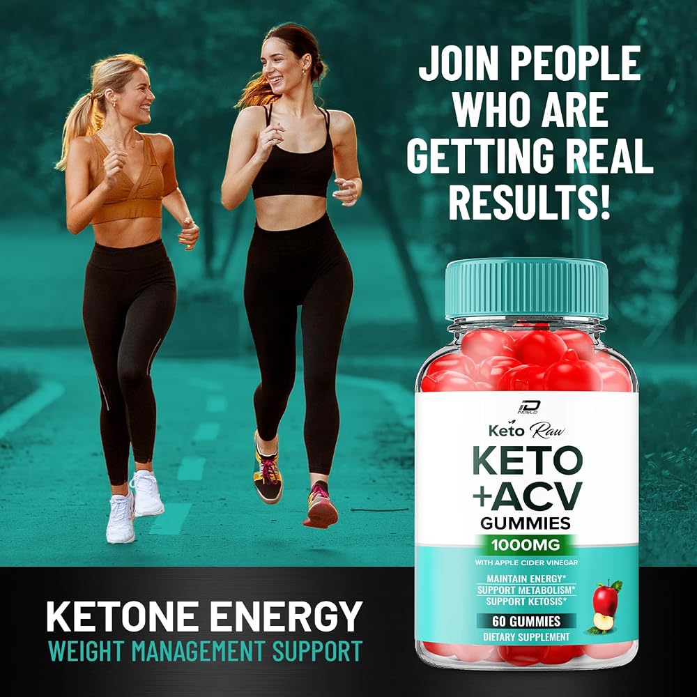 Indelo Keto Raw ACV Gummies with Vitamin B12 - 120 Gummies - image 4