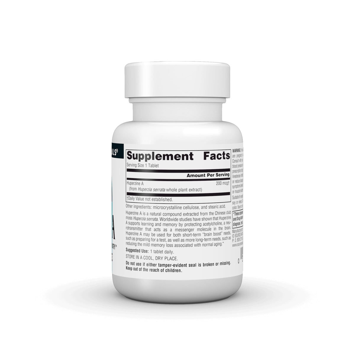 Source Naturals Huperzine A for Learning & Memory - 120 Tablets - image 3