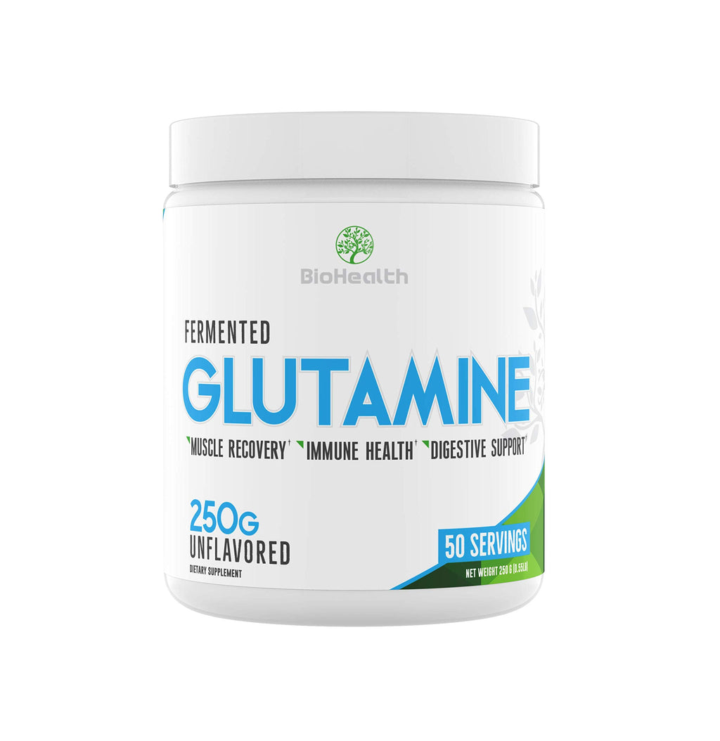 BioCore Brands L-Glutamine Powder Muscle Recovery - 250g