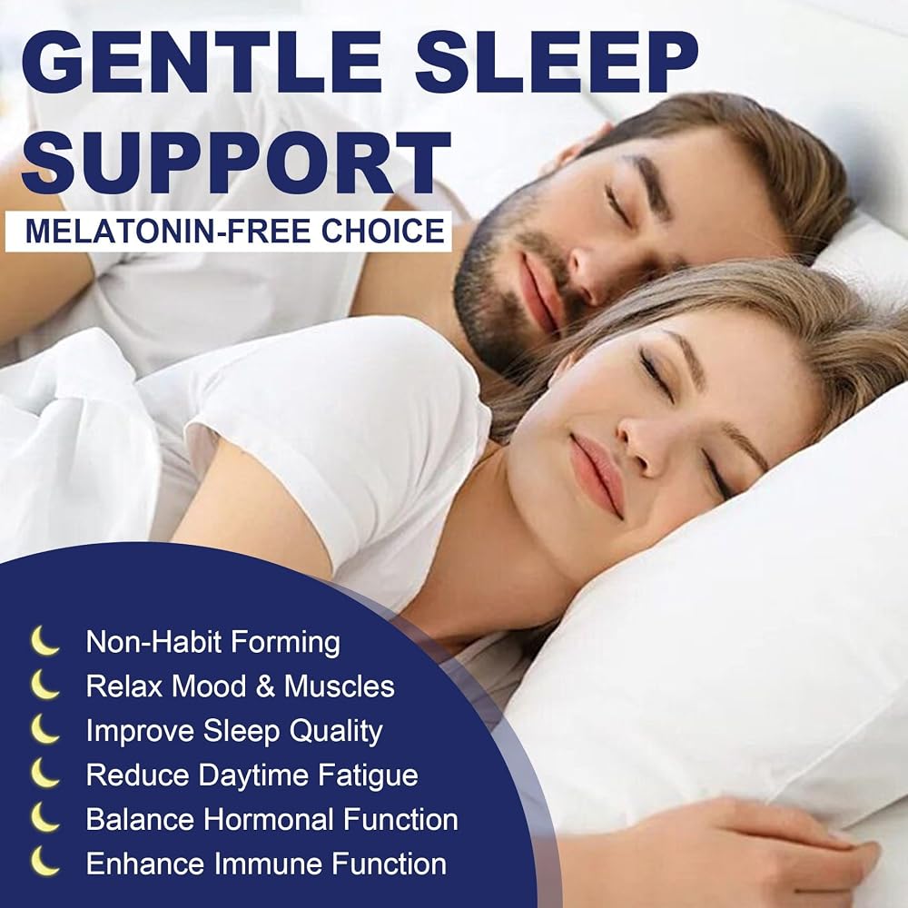 ELLAMENTZ Sleep Gummies No Melatonin with Magnesium - 120 Count - image 6
