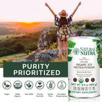 Natural Nutra Vegan Soy & Grass-Fed Whey Protein Powders