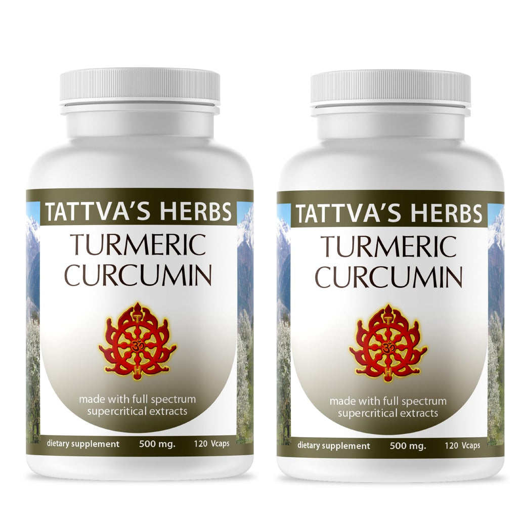 Tattva's Herbs Turmeric Curcumin 500mg Joint Support - 240 Capsules