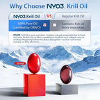 NYO3 Krill Oil Omega 3 Supplement