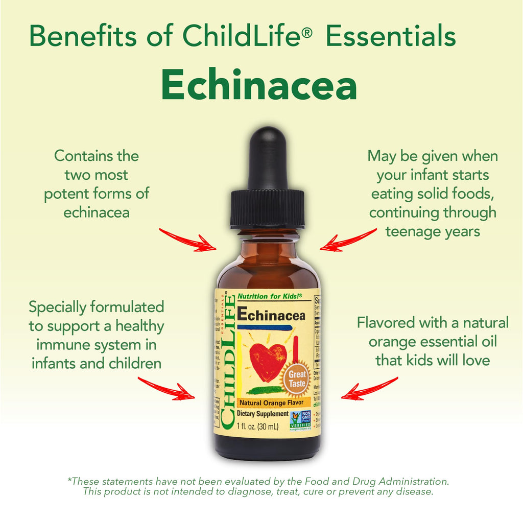 ChildLife Essentials Echinacea for Kids Immune Support - 1 Fl Oz - image 5
