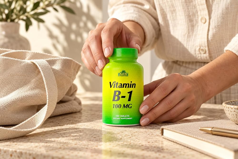 ALFA VITAMINS Vitamin B-1 100 mg - 100 Tablets - image 8