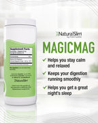 NaturalSlim MagicMag Magnesium Citrate Powder Strawberry Lime - 16 oz - image 4