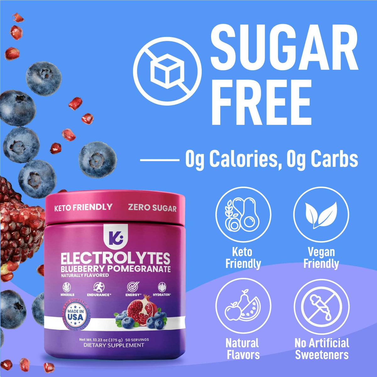 Keppi Electrolytes Powder