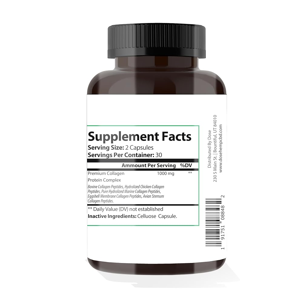 DOSE Collagen Multivitamin for Daily Wellness - 60 Capsules - image 3
