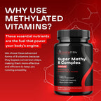 NEXGEN BLENDS Methylated B Complex Vitamin Supplement - Bioactive