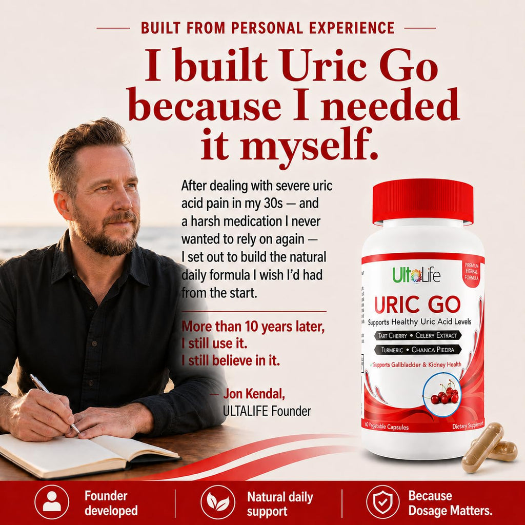 ULTALIFE URIC GO Uric Acid Support Supplement - 60 Capsules - image 6