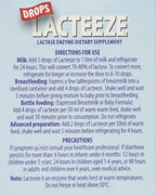 Lacteeze Lactase Enzyme Drops - 7 ml Liquid - image 2