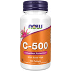NOW Vitamin C-500 with Rose Hips - 100 Tablets