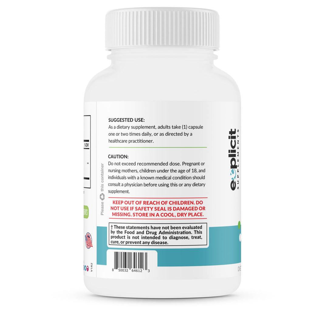 eXplicit Supplements S-Acetyl Glutathione 300mg - 60 Capsules - image 5