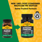 Country Life Coconut Activated Charcoal 260 mg - 40 Vegan Capsules - image 4