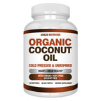 Arazo Nutrition Organic Coconut Oil 2000 MG - 120 Softgels