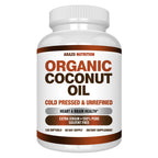 Arazo Nutrition Organic Coconut Oil 2000 MG - 120 Softgels