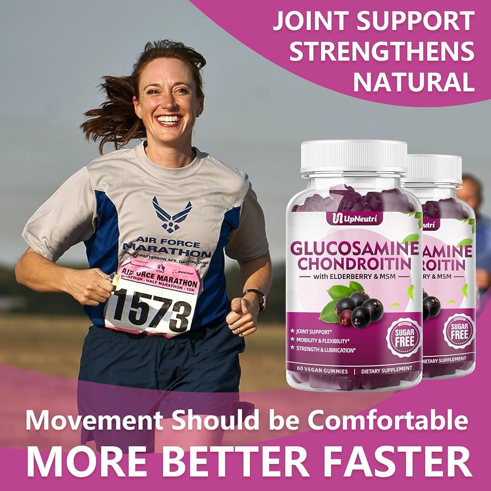 UPNEUTRI Glucosamine Chondroitin Gummies Joint Support - 120 Count - image 5