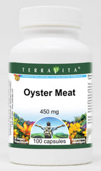 Terravita Oyster Meat 450 mg - 300 Capsules (3 Pack)